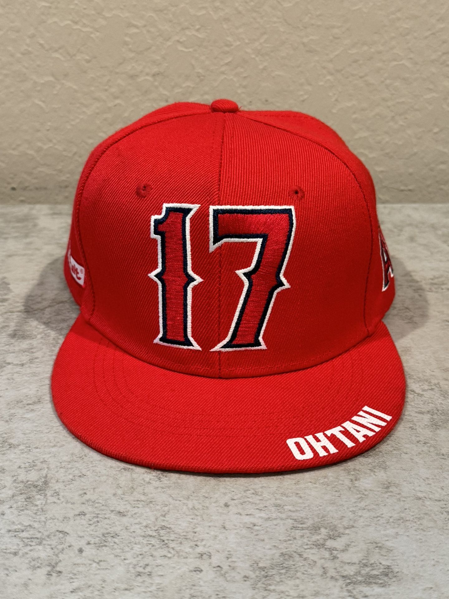 Los Angeles Angels Shohei Ohtani #17 Red MLB Baseball Snapback Cap Hat