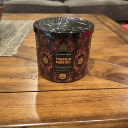 Bath & Body Works Pumpkin Carving Candle