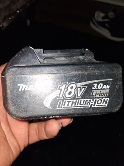 Makita 18v battery