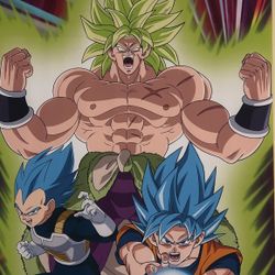 POSTER DE TELA DE DRAGON BALL SUPER