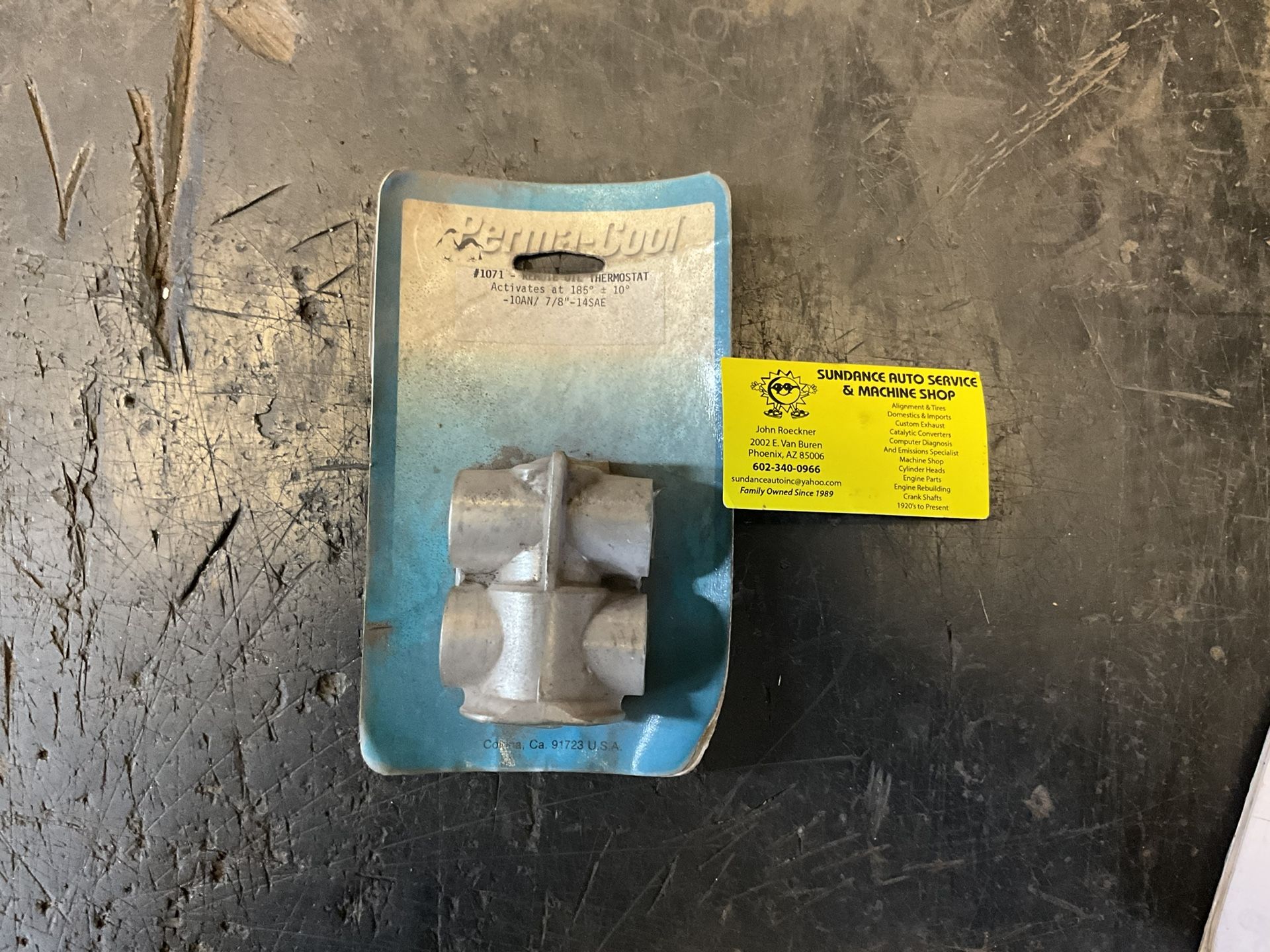 Perma Cool Remote Mount Oil Thermostat #1071