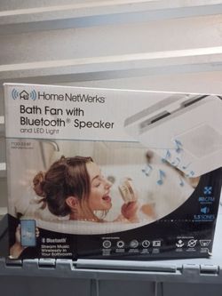 Bluetooth bathroom fan