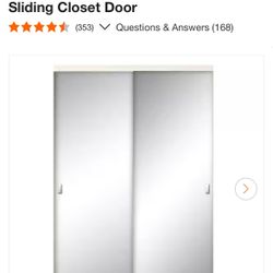 59” Sliding Closet Door