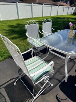Patio Set white