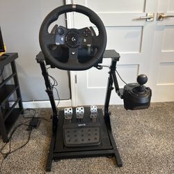 Logitech G920 Racing Wheel with Stand & Gearshift