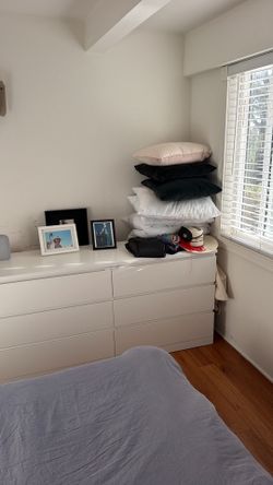 Malm ikea 6 drawer dresser