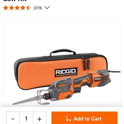 Brand New Ridgid Reciprocating Saw Corded 