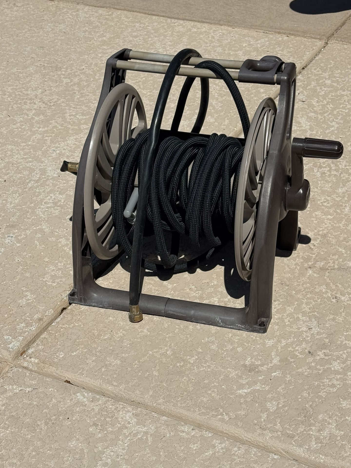 Water Hose And Holder Great Shape Barely Used