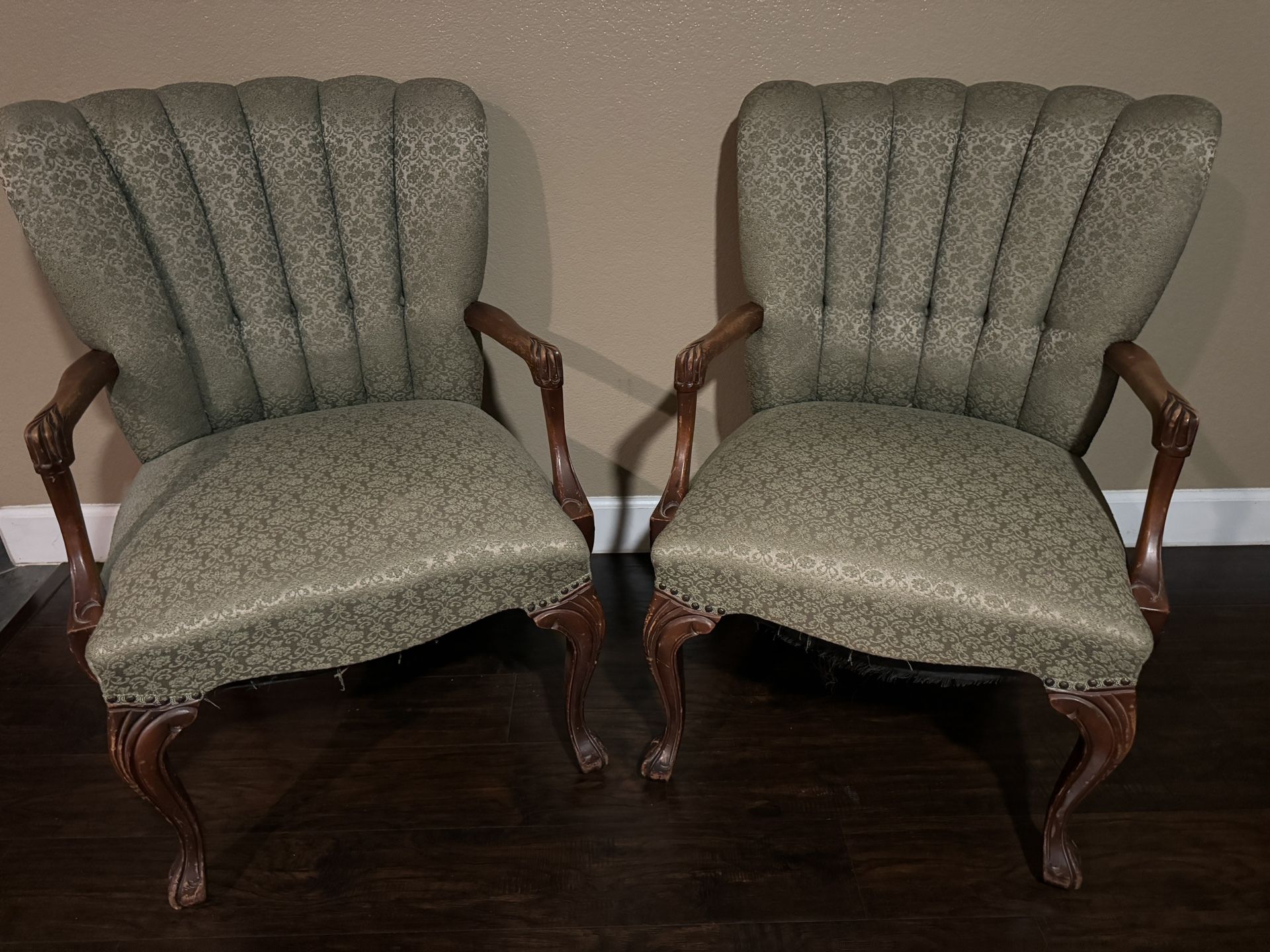 Vintage Pair of Armchairs