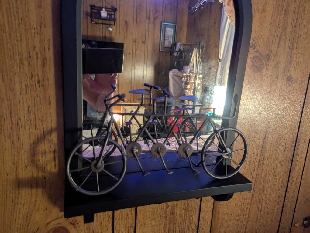 Vintage Bicycle Figurine