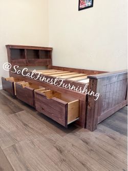 New Twin Bed With Drawers