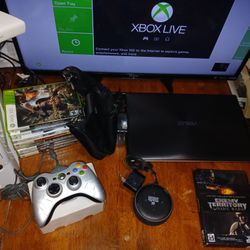 Everything Pictured In Front Of The TV. 