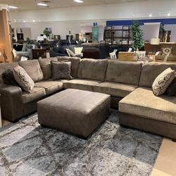 Sectional In Stock For Immediate Delivery 