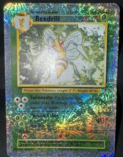 Beedrill Legendary Collection Reverse Firework Holo Pokemon Card