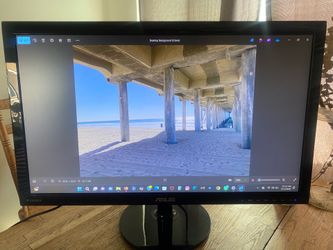 ASUS VS278 27” Full HD 1080p LED Monitor – HDMI/DVI/VGA – Tested Working