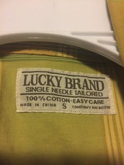 Lucky brand button up