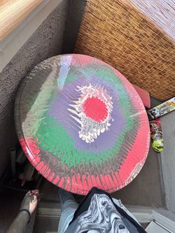 Epoxy the dye table