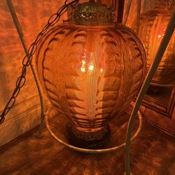 Extra Large Vintage Swag Lamp