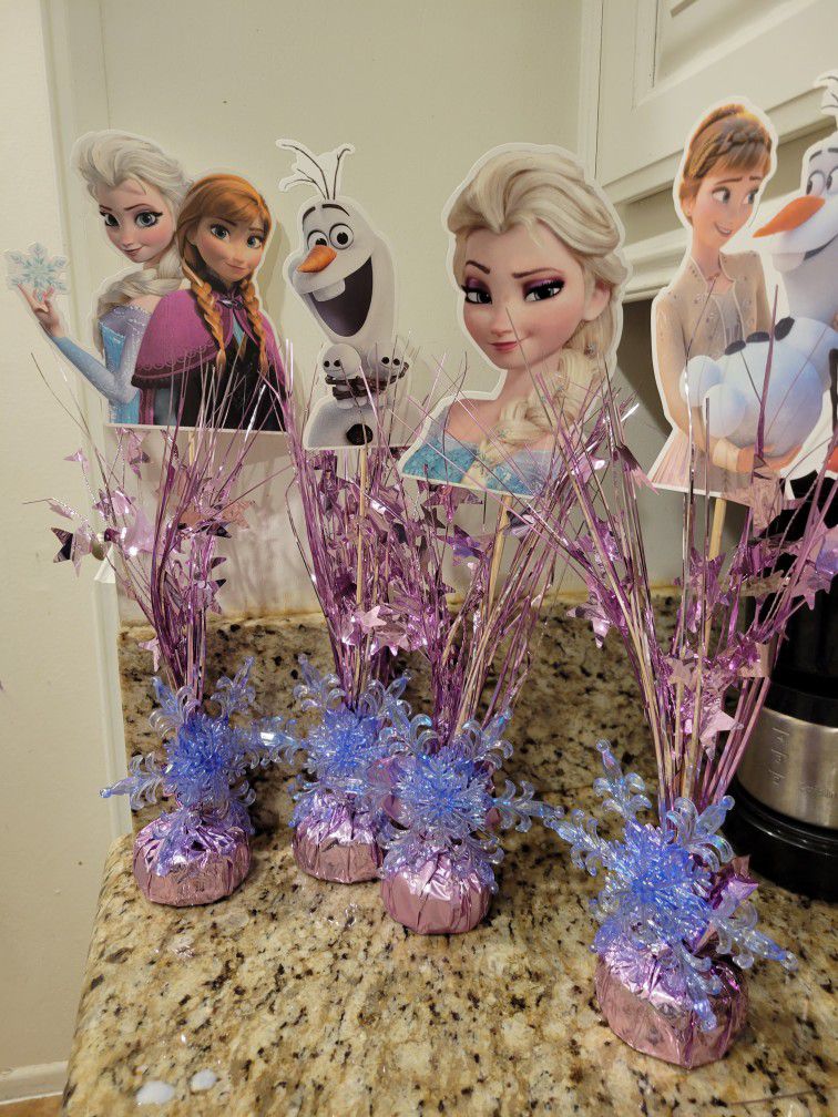 Frozen Elsa Table Decoration Decor