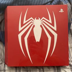 PS4 PRO LIMITED EDITION SPIDER MAN (RED)