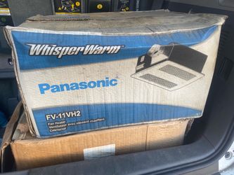 2Panasonic WhisperWarm FV-11VH2 Fan Heater