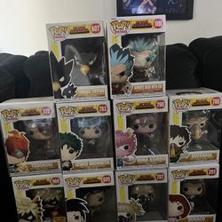 Hero Academia Funko Pops 