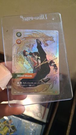 Blind Monk Legend Holo Trading Card OGN 304/298