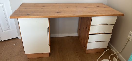 IKEA wood study desk p/u 98008