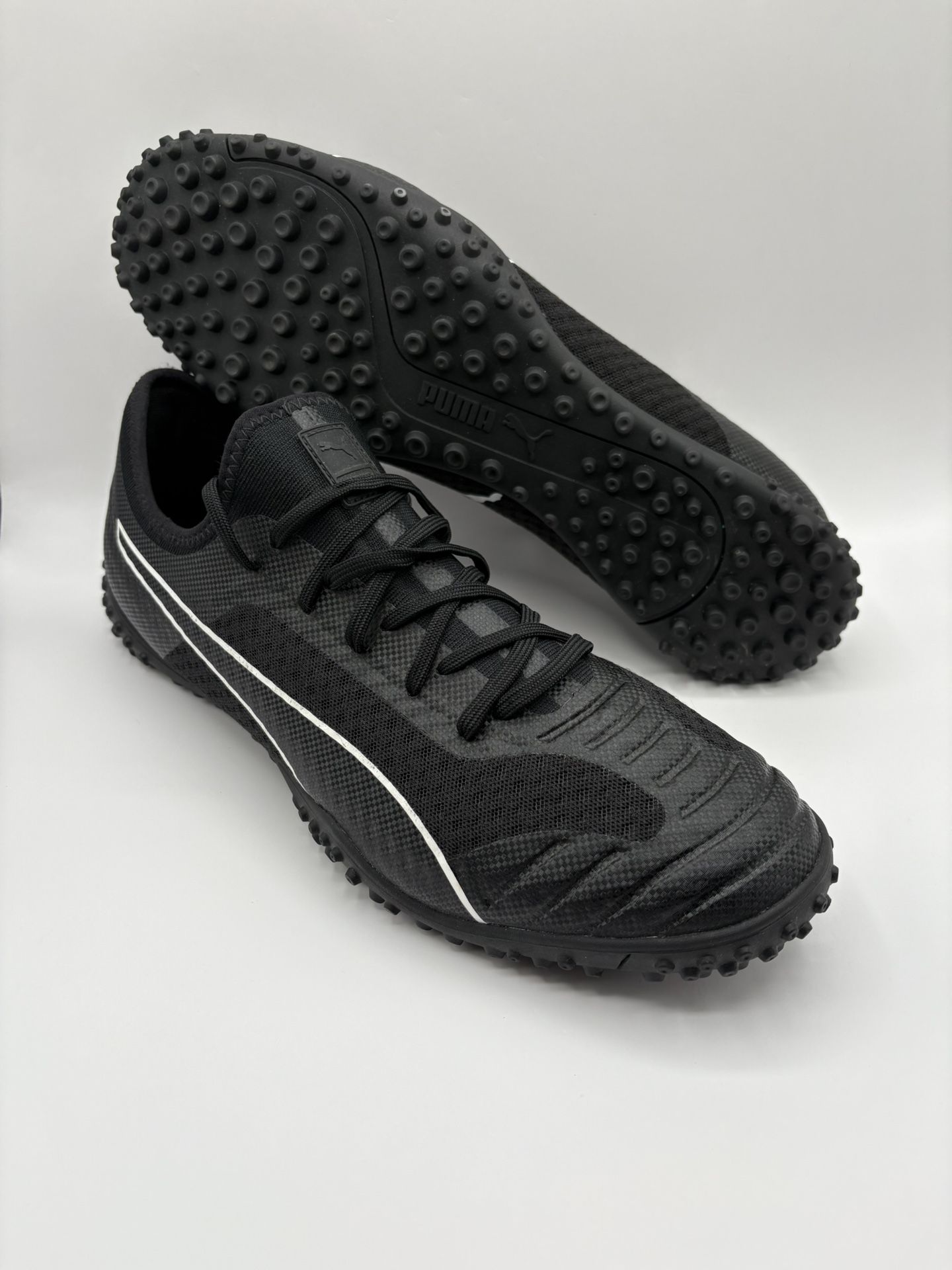 Rare Puma 365 Concrete ST Turf TF Indoor Soccer Shoes Black