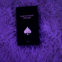 Game of spades, wild card.