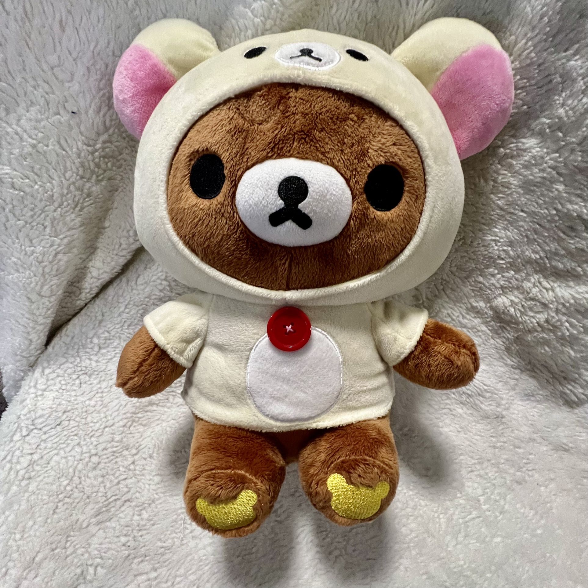 Always Korilakkuma 12" Bear Hoodie Suit Round 1 Japanese Plush San X Rilakkuma
