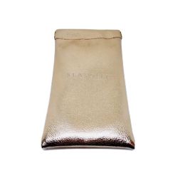 NWOT- Seafolly Women's Rose Gold Toned Metal Pouch Case Designer