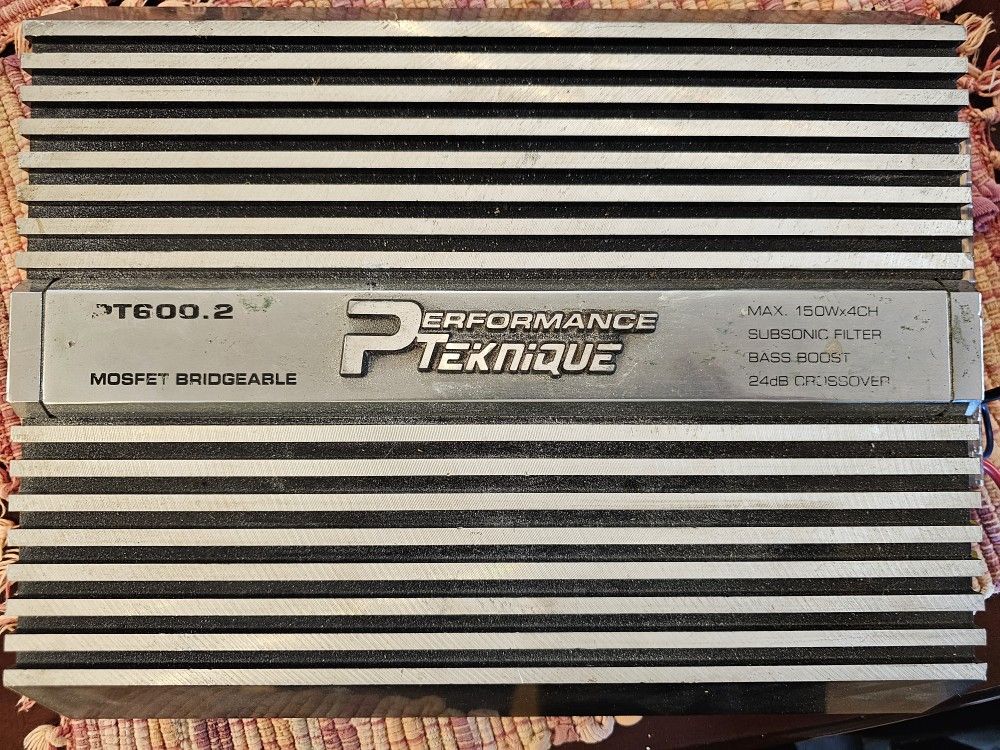 Performance Teknique Amp