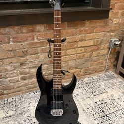 Ibanez RG 120 Black Electric Guitar Made In Indonesia