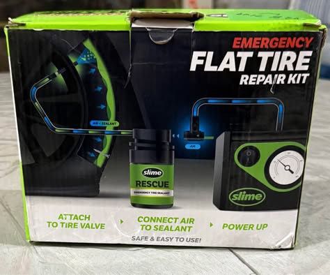 New Not Used Emergency Flat tire Repair Kit