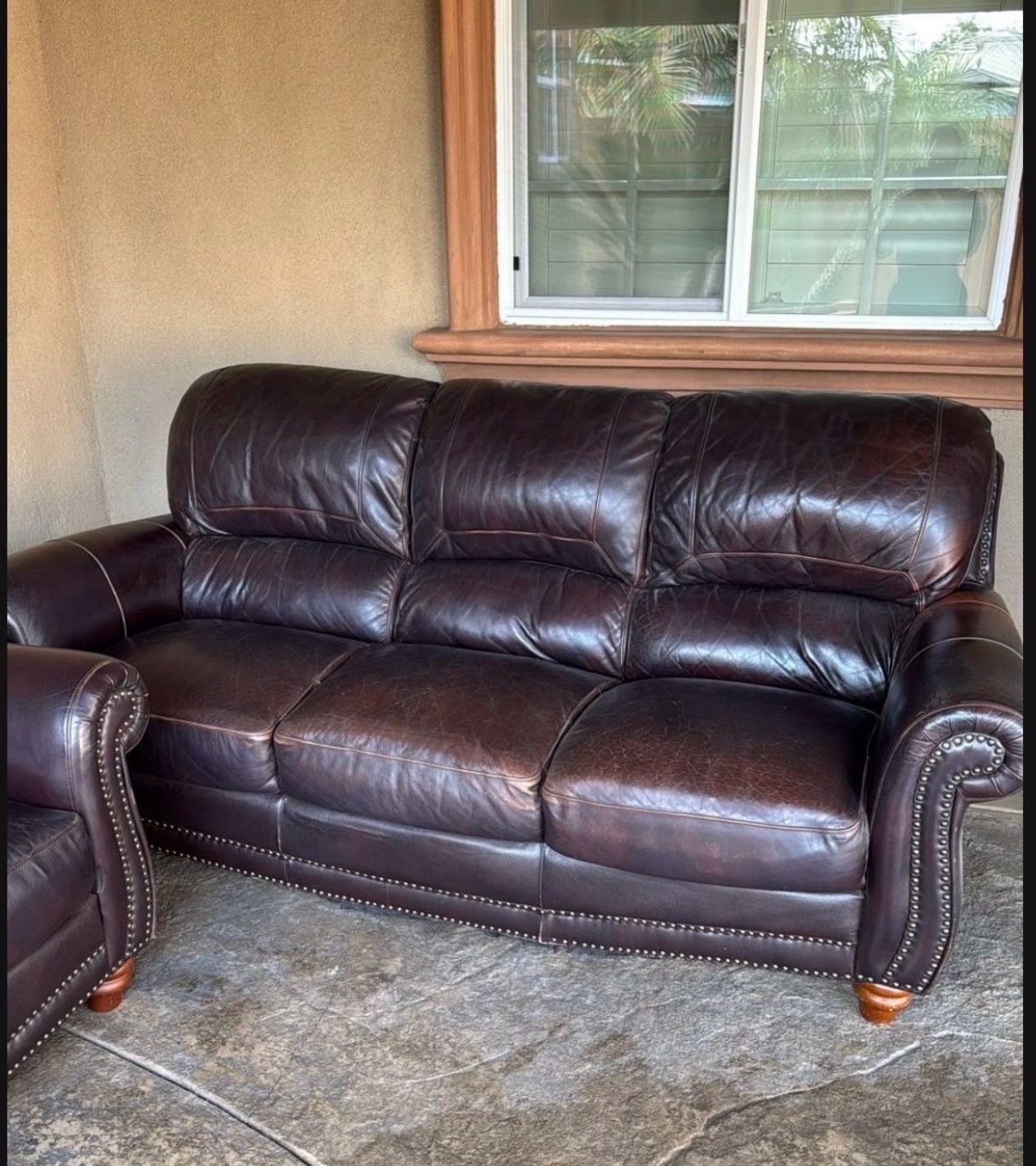 Leather Sofa And Loveseat