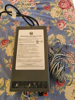 600 watt pure sine power wave inverter. Model #WF-600 TH -112