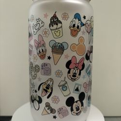 Disney snacks Libbey Glass cup