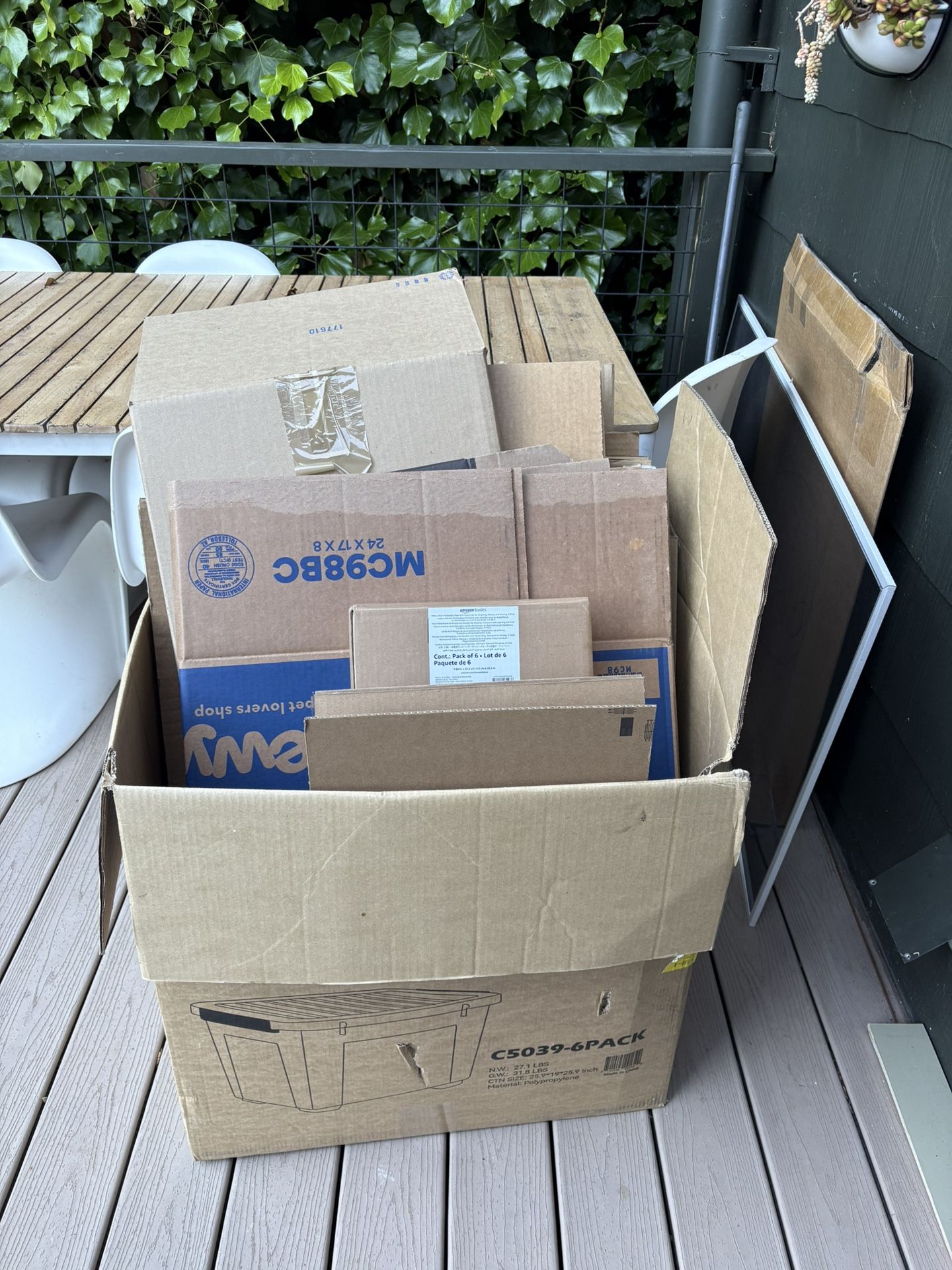 Free Moving Boxes & Tape