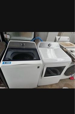 GE washer and electric dryer