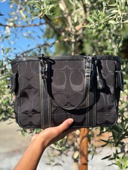 Coach Black Shoulder Bag