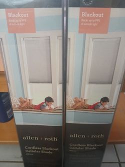 Set of 2 blackout shades