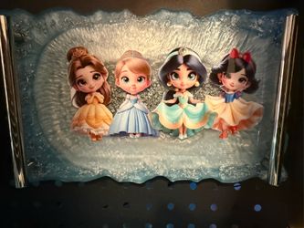 Princess resin tray