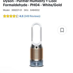Brand New Dyson Purifier Humidify + Cool Formaldehyde
