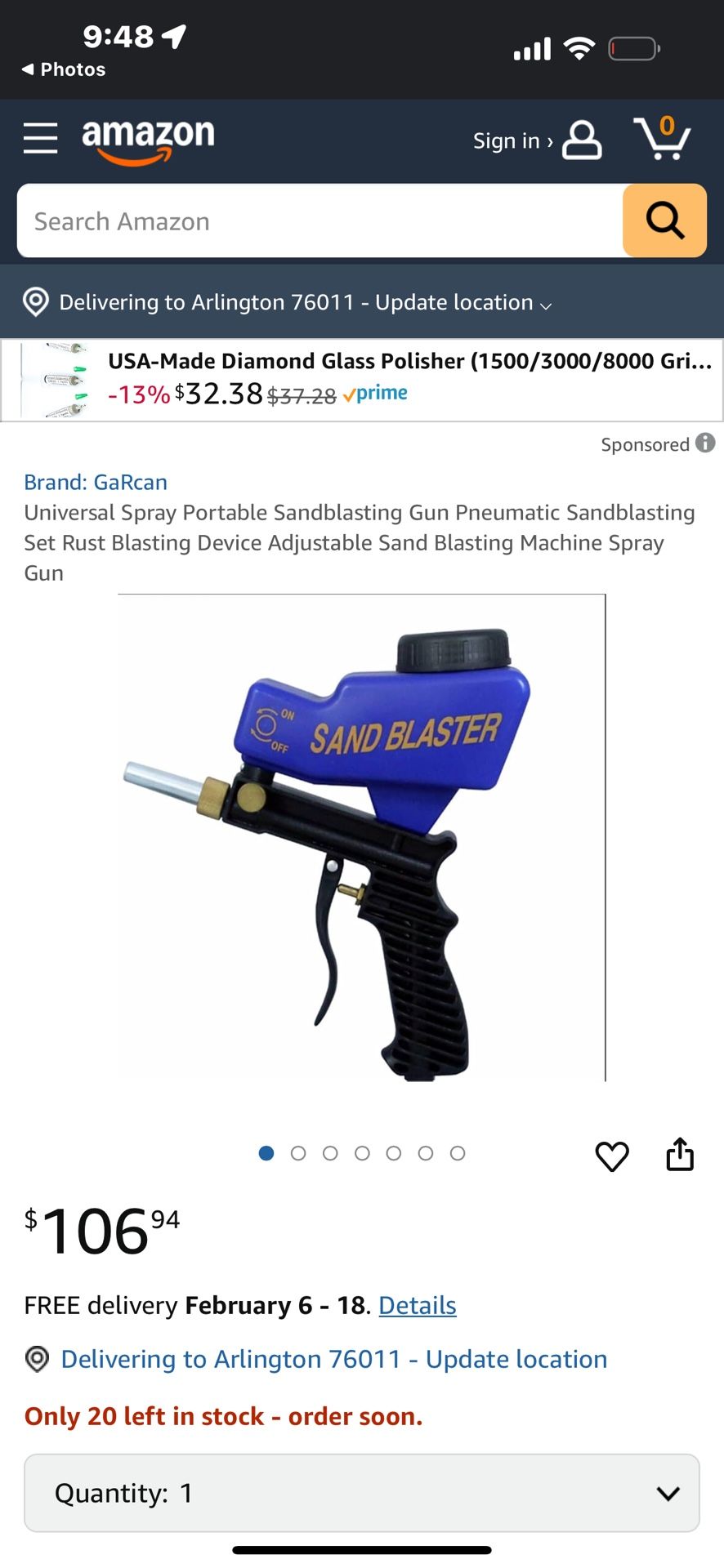 Sandblaster