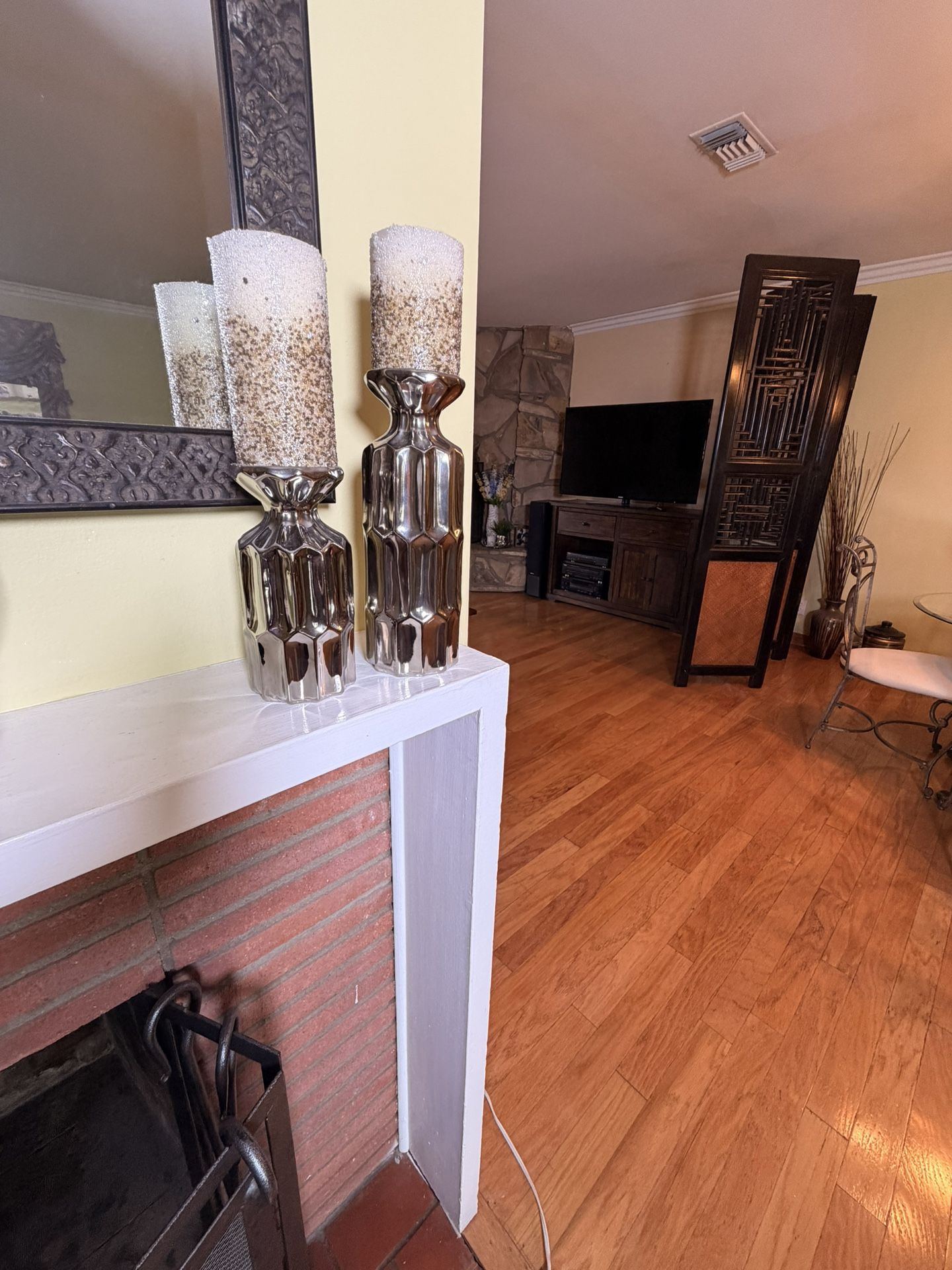 Base Decorativas Con Velas 