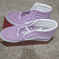 Vans Sk8-hi Lupine/True White Size 7 
