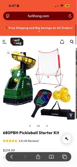 Furlihong 680PBH Pickleball Starter Kit