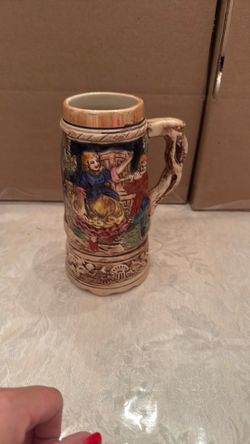 Vintage Japanese Music Box Beer Mug