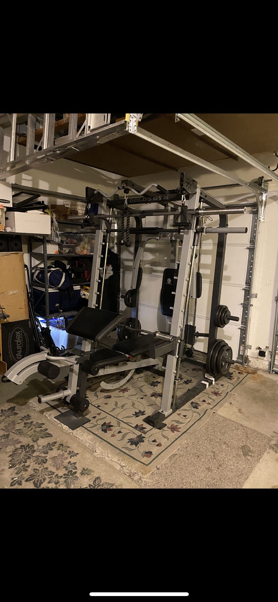 Complete at home gym!!